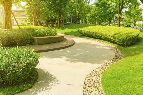 Cement Walkway Installation in Temecula