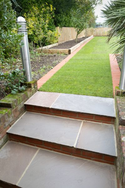 Backyard Steps Installation in Temecula
