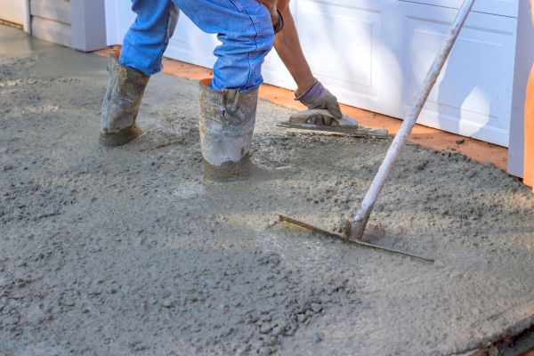 Driveway Slab Construction in Temecula