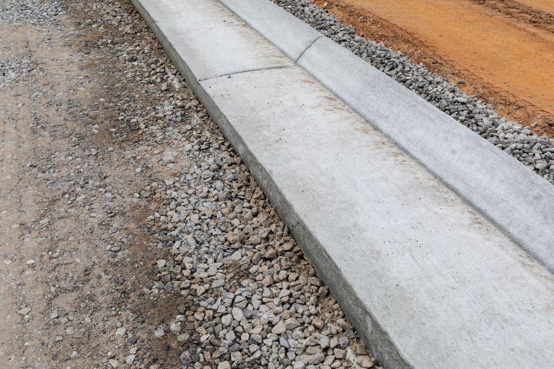 Concrete Edging Installation detail